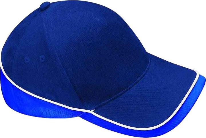 Kräftiges Königsblau, Weiss, Dunkelblau