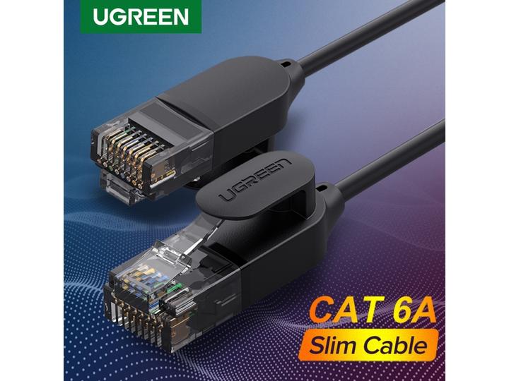 Produktbild Ugreen Cat6A UTP 10-Gbit Slim Ethernet RJ45 Pure Copper (UTP, CAT6a, 1 m)