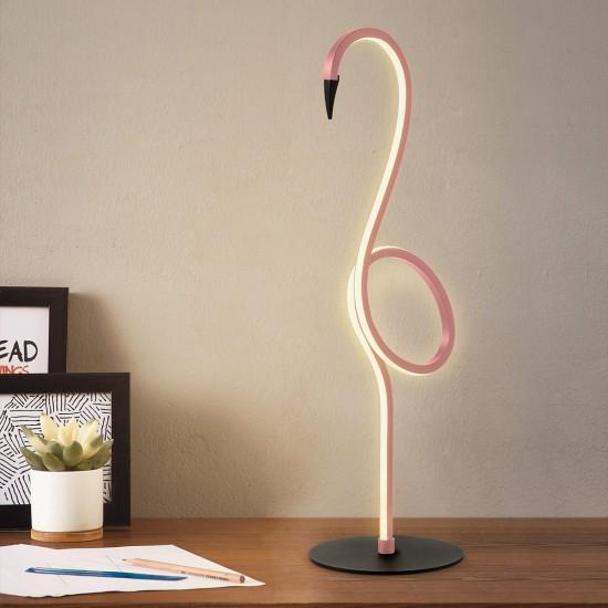 Actual product image Elstead Lighting Elstead Flamingo LED table lamp Pink 6W warm white FLAMINGO-TL-PNK (420 lm)