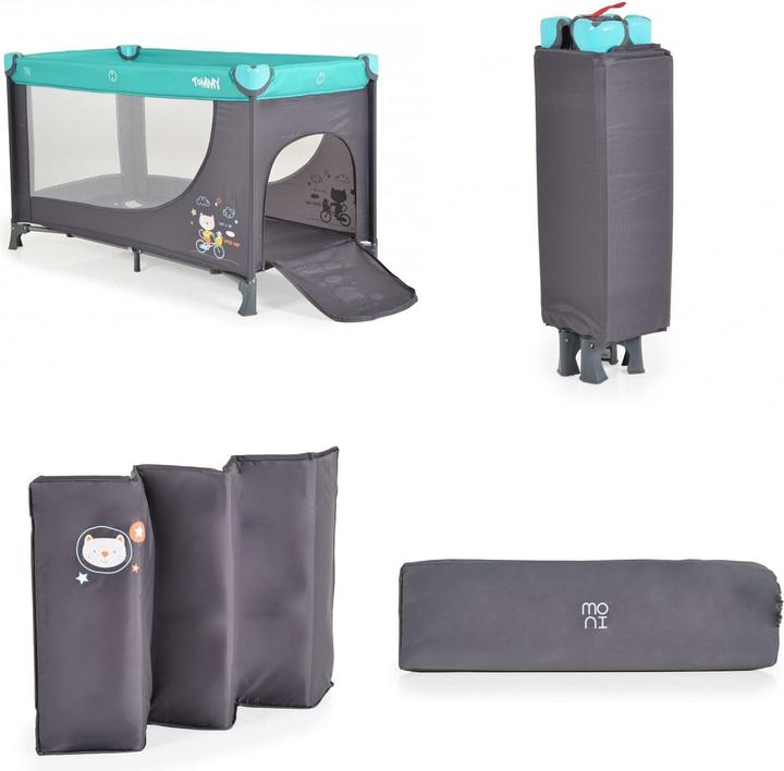 Image du produit Moni lit de voyage Tommy, 2 niveaux