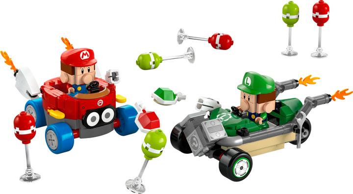 Image du produit LEGO Mario Kart - Baby Mario vs Baby Luigi (72034, LEGO Super Mario)