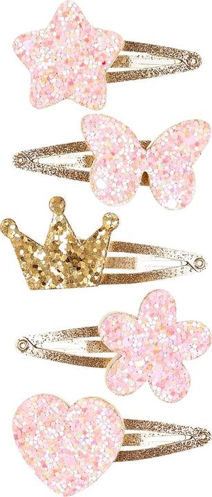 Image du produit Souza for Kids Pince à cheveux Carolina Pink (5 pcs)