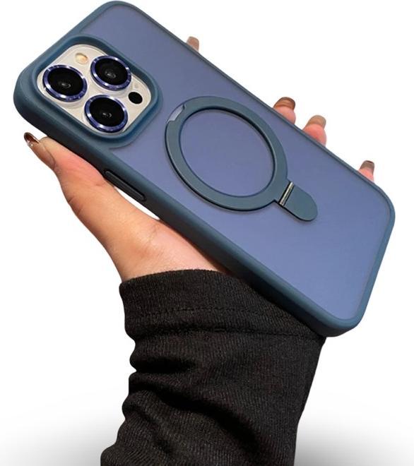 Produktbild RPD Apple iPhone 16 Pro Max - MagSafe Stand Etui mit Kameraschutz, violett, Matt (Apple iPhone 16 Pro Max)
