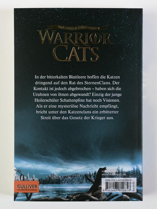 Productafbeelding Warrior Cats - Das gebrochene Gesetz. Verlorene Sterne (Duits, Erin Hunter, Friederike Levin, 2022)