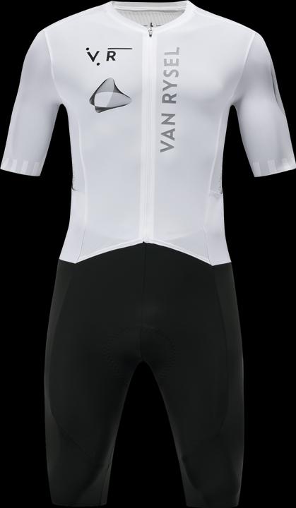 Van rysel Zeitfahranzug Rennrad Sommer RCR-R 2 Team Herren Weiss