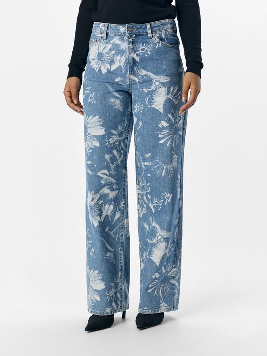 Produktbild Object Print Straight Fit Jeans (XS)
