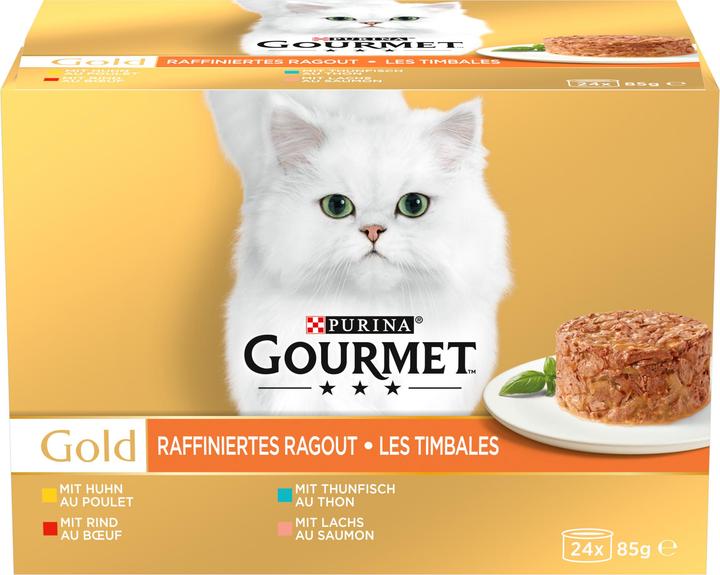 Produktbild Gourmet Raffiniertes Ragout (Adult, 24 Stk., 2040 g)