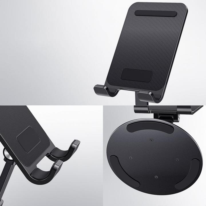 Actual product image Ugreen LP805 desk stand for phone tablet - black