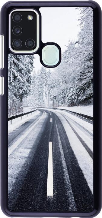 Actual product image PhoneLook Coque Winter 22 Snowy Road (Samsung Galaxy A21s)