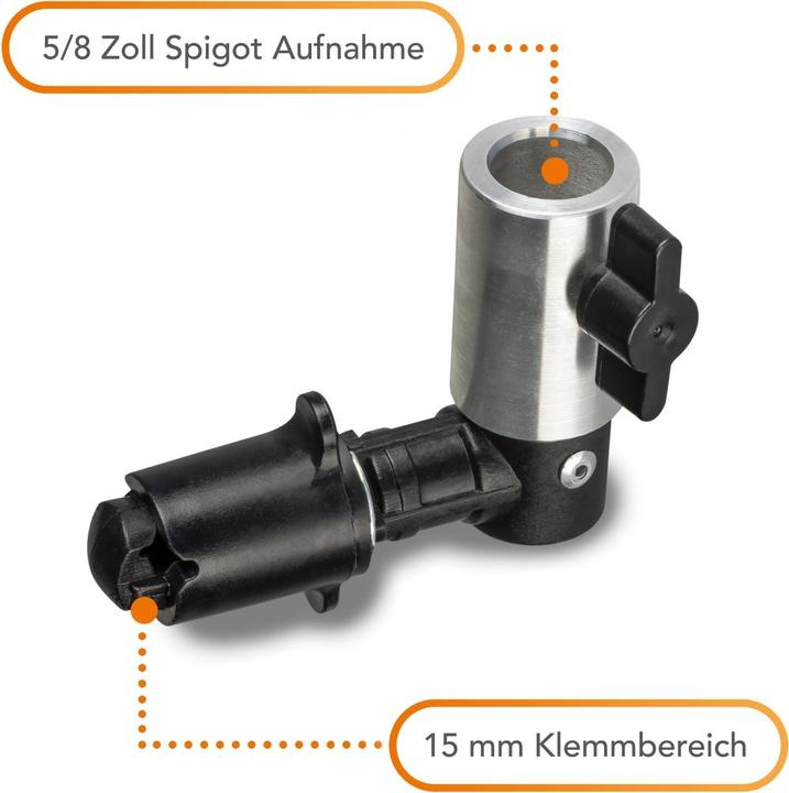 Immagine prodotto Walimex pro pro 23112 Riflettore pieghevole Holder set di 2 (6 cm)