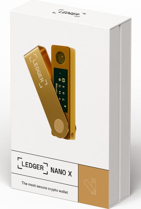 Produktbild Ledger Nano X - Gold (Ethereum Classic, Bitcoin)