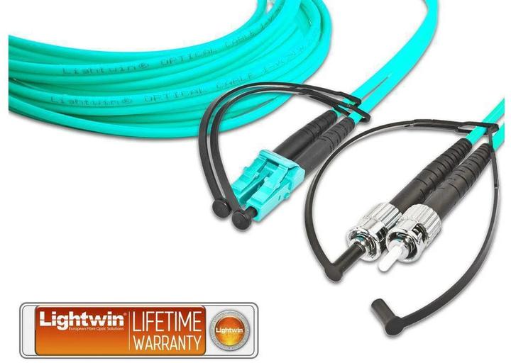 Produktbild Lightwin LWL Duplex Patchkabel (CAT3, 0.50 m)