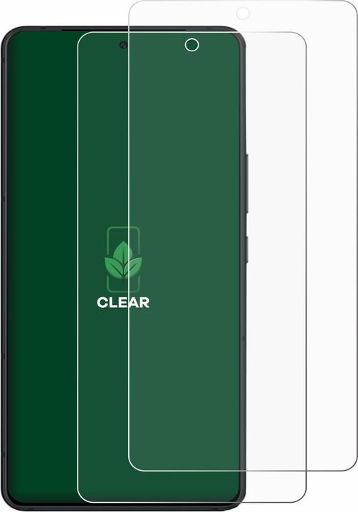 Image du produit ScreenLeaf Film de protection d'écran, Protection d'écran Écologique, Clear, Anti-Rayures (2 pièce(s), ASUS ROG Phone 9 Pro)