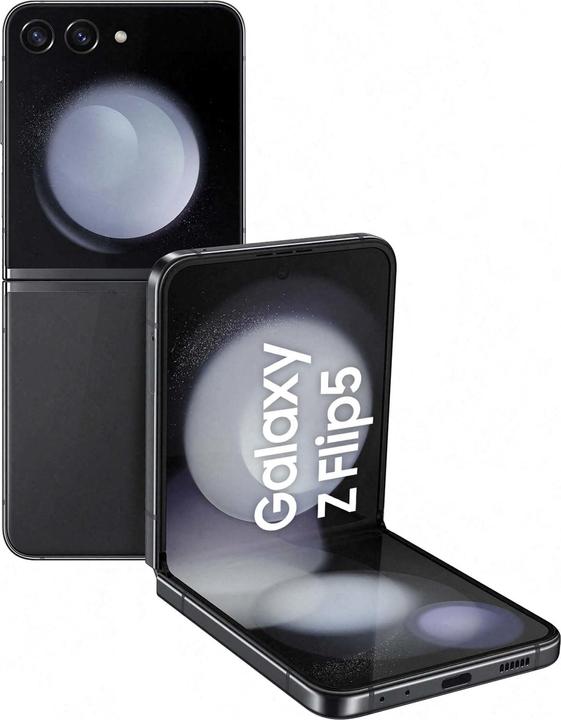 Produktbild Samsung Galaxy Z Flip5 (512 GB, Graphite, 6.70", SIM + eSIM, 12 Mpx, 5G)
