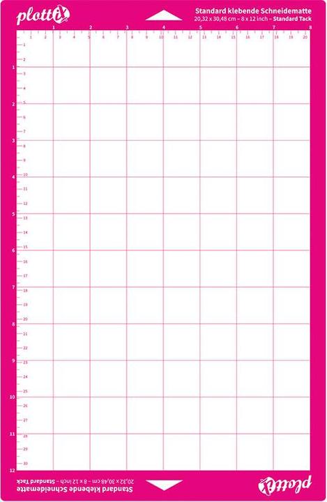Immagine prodotto PlottiX Tappetino adesivo standard per plotter da taglio 203 x 305 (8" x 30,50cm (12") ) mm