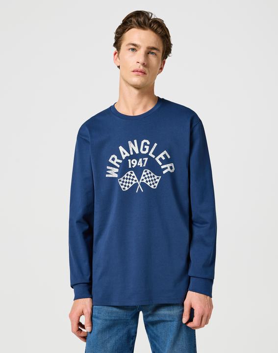 Wrangler Langarmshirt Longsleeves Graphic Tee