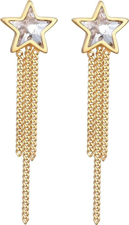 Immagine prodotto Elli Orecchini di cristallo, Stelle, Natale (Argento 925, Cristallo di vetro)