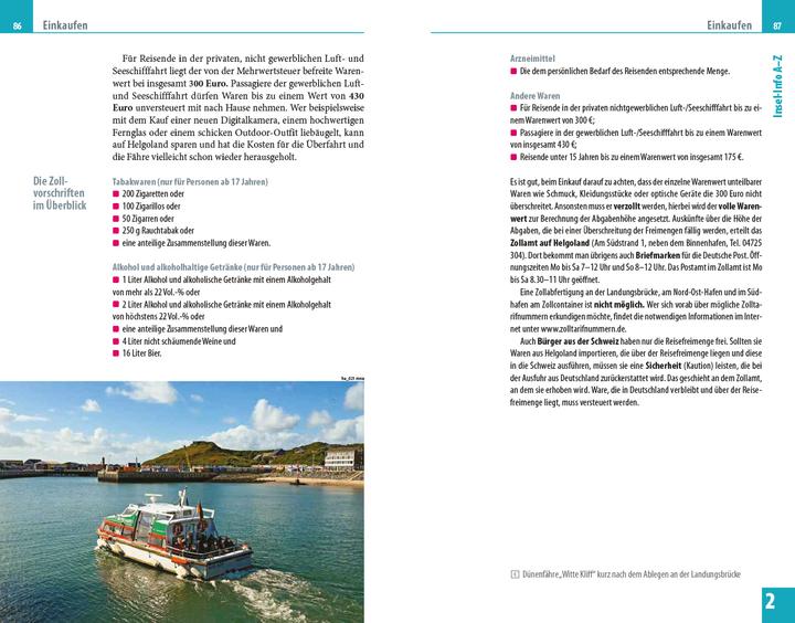 Image du produit Reiseführer Helgoland (Allemand, Michael Narten, Nicole Funck, 2023)