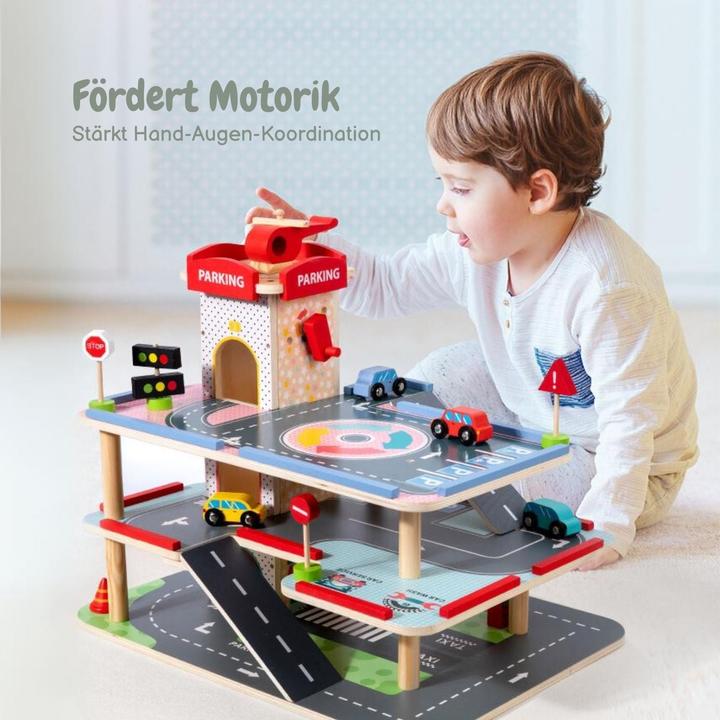 Actual product image Hermex Wooden multi-storey car park