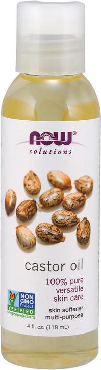 Actual product image Now Foods Castor Oil 118ml (Body cream, 118 ml)