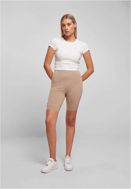 Actual product image Urban Classics Ladies High Waist Lace Inset Cycle Shorts - 16956 (M)