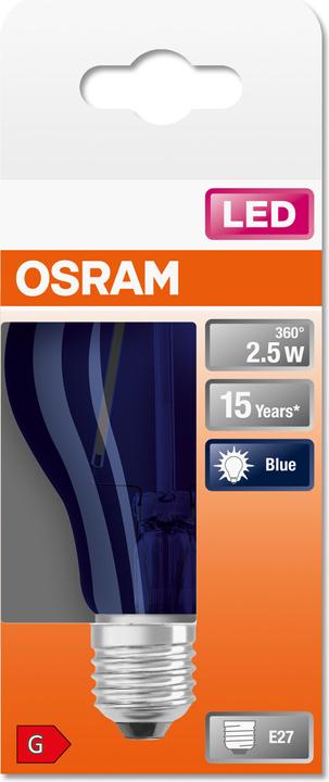 Actual product image Osram LED illuminant (E27, 2.50 W, 10 lm, 1 x, G)