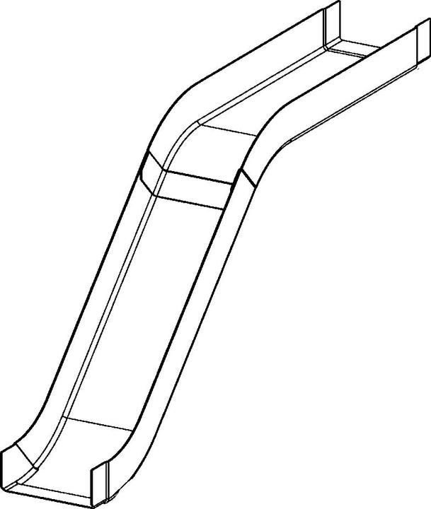 Actual product image Niedax NIE KKET 80.600 GRP shelf, 2-part, 80x60 tem connector, pressed, pebble grey
