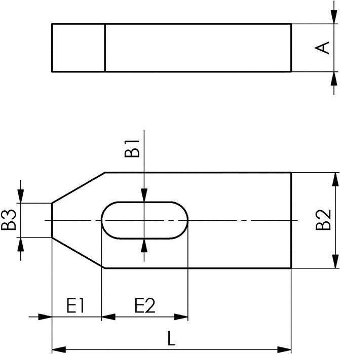 Actual product image Amf Plain clamps