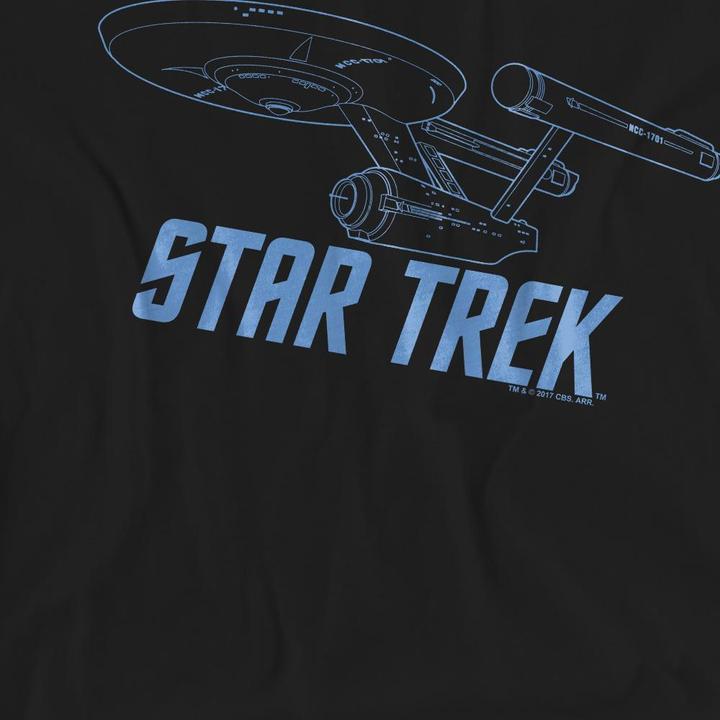 Immagine prodotto Enterprise Maglietta Outline Adulto Unisex (S)