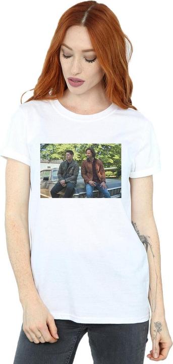 Immagine prodotto Supernatural Impala Brothers Maglietta Ampia Donna (XL)