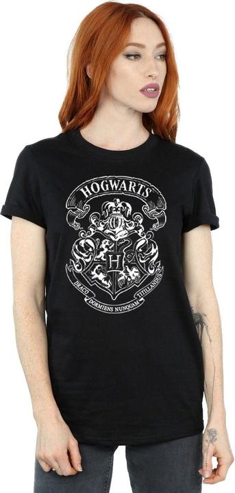 Immagine prodotto Maglietta boyfriend in cotone con stemma di Hogwarts (XXL)