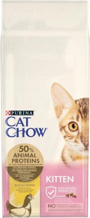 Immagine prodotto Purina CAT CHOW Kitten cibo secco per gattini con pollo 15kg (Cucciolo + gattino, 1 pz., 15000 g)