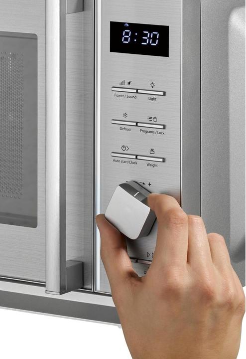 Actual product image Caso Microwave M 20 Cube Ceramic, Silver (20 l)