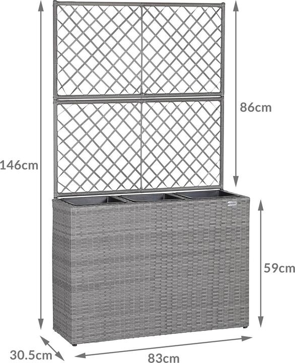 Productafbeelding Casaria Bloembak (30.50 cm)