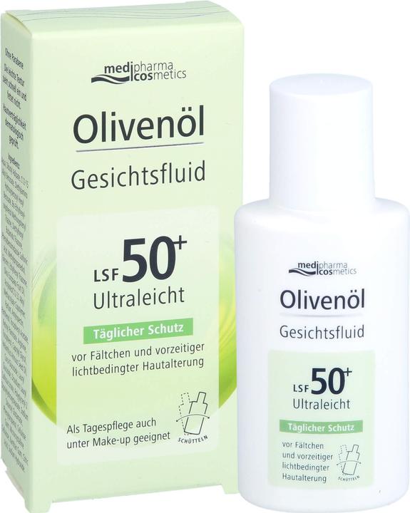 Produktbild Dr. Theiss Olivenoel Ges Fluid Lsf50+ (50 ml, Gesichtsfluid, SPF 50+)
