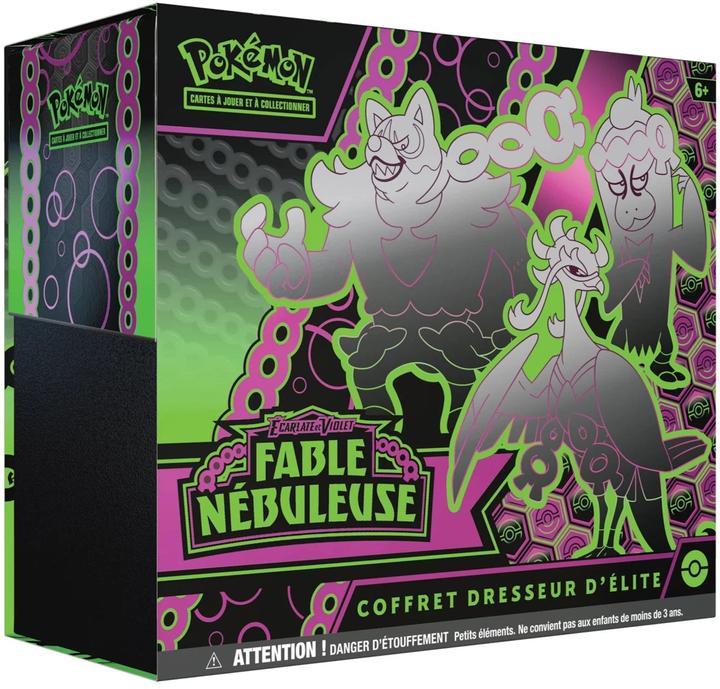 Actual product image Pokémon JCC - Écarlate et Violet - Coffret Dresseur d'Élite EV6.5 (French, Elite / Top Trainer Box)