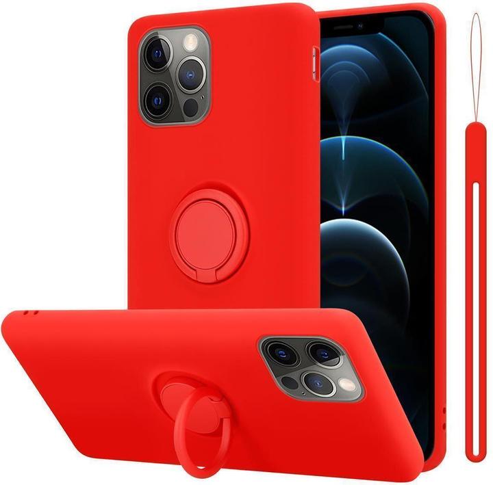 Actual product image Cadorabo TPU Liquid Ring Silicone Case Cover (Apple iPhone 13 Pro Max)