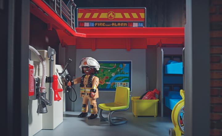 Produktbild Playmobil Mitnehm-Feuerwehrstation (71193, Playmobil City Action)