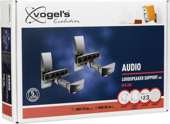 Actual product image Vogels Vlb 200 (1 pair, Wall installation, Pivoting)