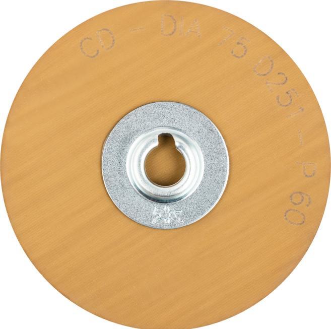Immagine prodotto Pferd COMBIDISC Foglio abrasivo diamantato CD Ø 75 mm D251/P 60 per titanio, vetro, vetroresina e pietra (251)