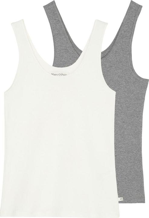 Produktbild Marc O'Polo 2er Pack Iconic Rib Unterhemd / Top (L)