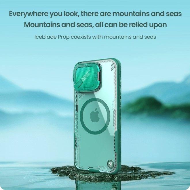 Produktbild Nillkin Iceblade Prop MagSafe Bio PC Hardcase Hülle (Apple iPhone 16 Pro)
