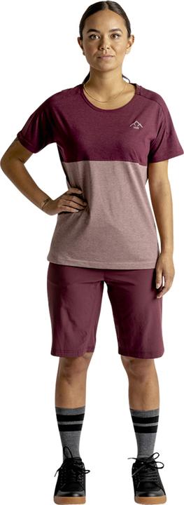 Produktbild iXS Damen FlowTech Tee Mountain taupe-raisin 36 (36)