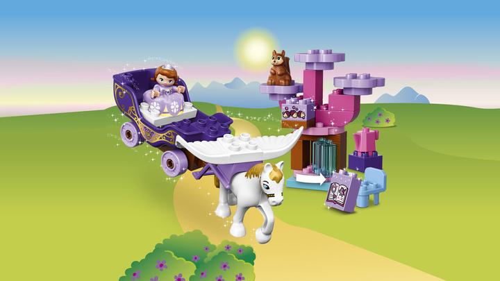 Actual product image LEGO Disney Sofia carriage (10822)