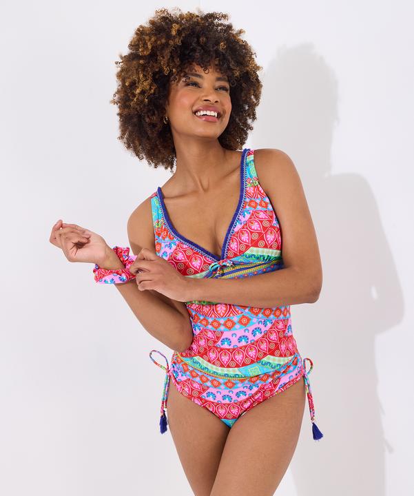 Produktbild Joe Browns Patchwork Tassel Trim Tankini Top (38)