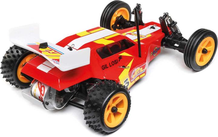 Losi Mini JRX2 Elektro Brushed Buggy 2WD 1:16 RTR Rot (RTR Ready-to-Run)