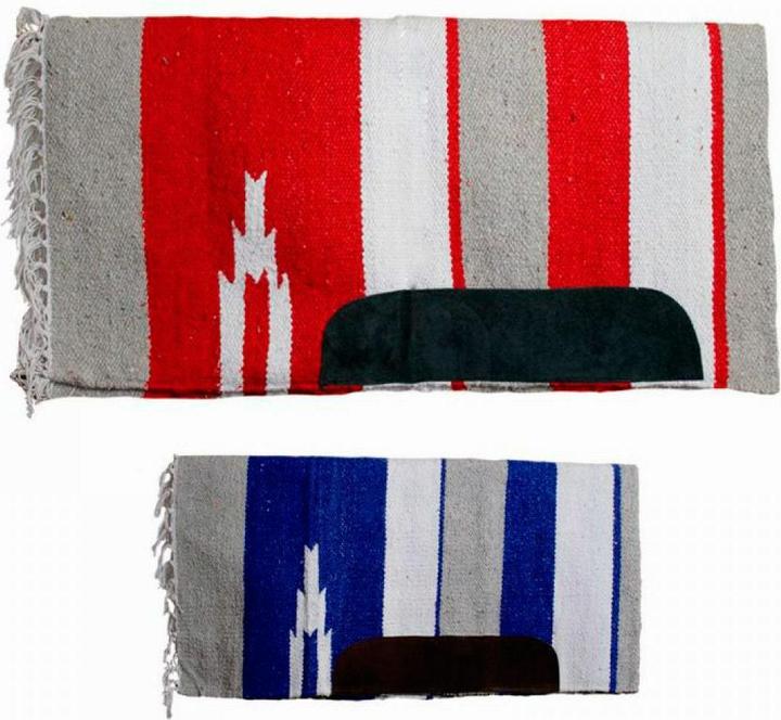 Actual product image Natowa Western saddle pad with leather girth