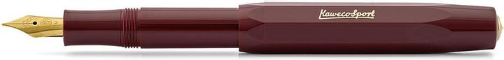 Actual product image Kaweco Classic Sport Bordeaux Fountain Pen F (Bordeaux red)