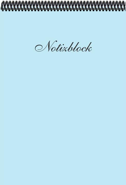 Blank, Ice blue
