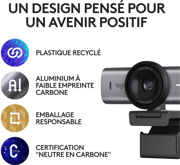 Image du produit Logitech MX Brio 705 pour les entreprises (8.50 Mpx)